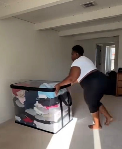 Movatte Heavy-Duty Clear Storage & Moving Bag